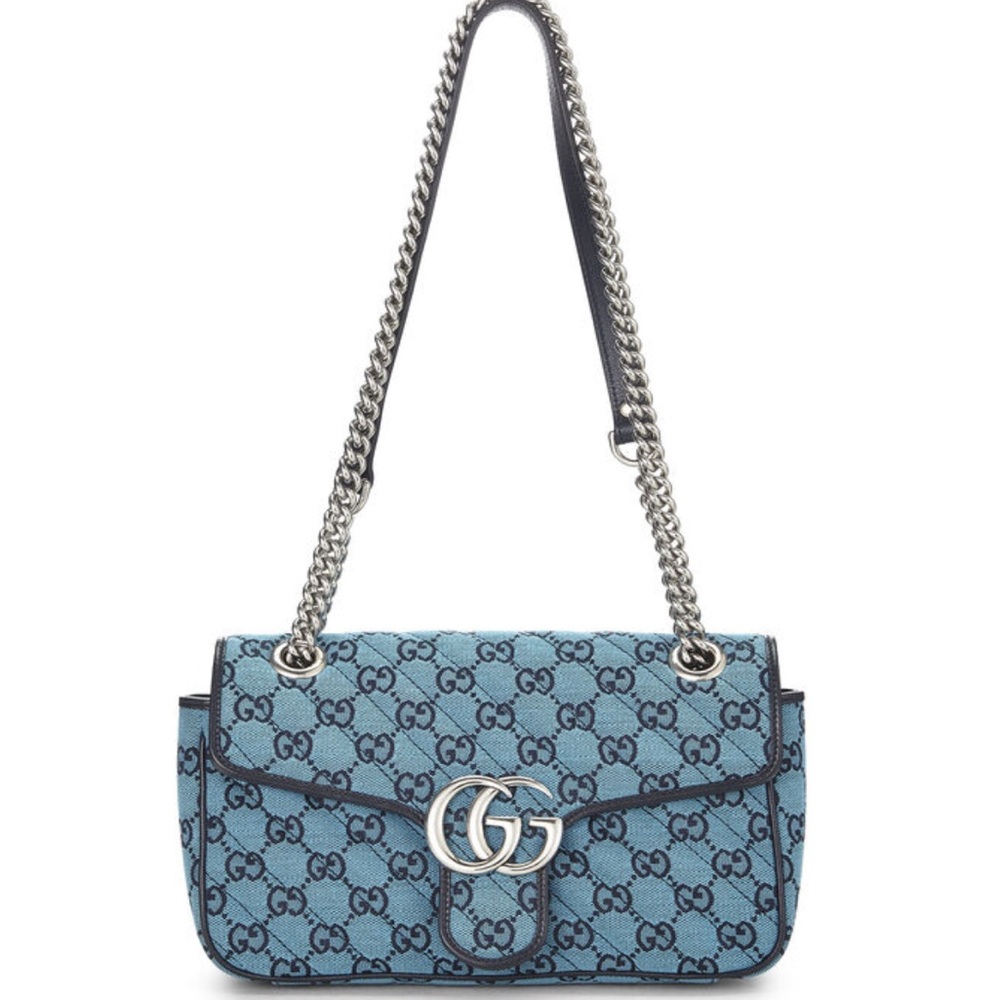 Authenticgucci Monogram Multicolor Matelasse Diag… - image 1